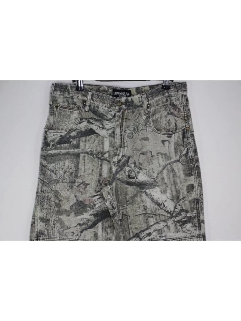 Mossy Oak Mens 34 x 32 Break Up Infinity Camo Double Knee Pants F1419